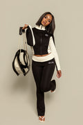 sculpt zip-up (black)
